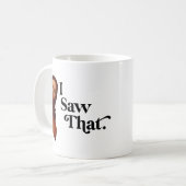 Christelijke Jezus kijkt naar je, Jezus, dat heb i Koffiemok (Voorkant links)