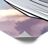 Christelijke Jezus kijkt naar je, Jezus, dat heb i Poster (Hoek)