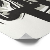 Christelijke Jezus kijkt naar je, Jezus, dat heb i Poster (Hoek)