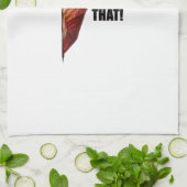 Christelijke Jezus kijkt naar je, Jezus, dat heb i Theedoek (Gevouwen)