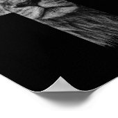 Christelijke Jezus Lion Tribe Judah Cross Gift voo Poster (Hoek)