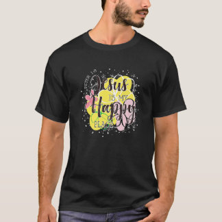 Christelijke Jezus Petrus 18 Jezus is mijn blijde T-shirt