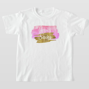 Christelijke Jezus Saves T-shirt
