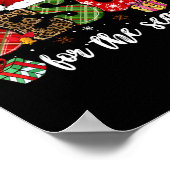 Christelijke Jezus The Reason Xmas Holiday Seizoen Poster (Hoek)