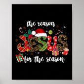 Christelijke Jezus The Reason Xmas Holiday Seizoen Poster (Voorkant)