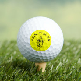 Christelijke jezus zwaait naar me toe bro grappig  golfballen