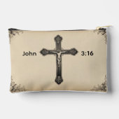 Christelijke John 3:16-crucifix Etui (Achterkant)