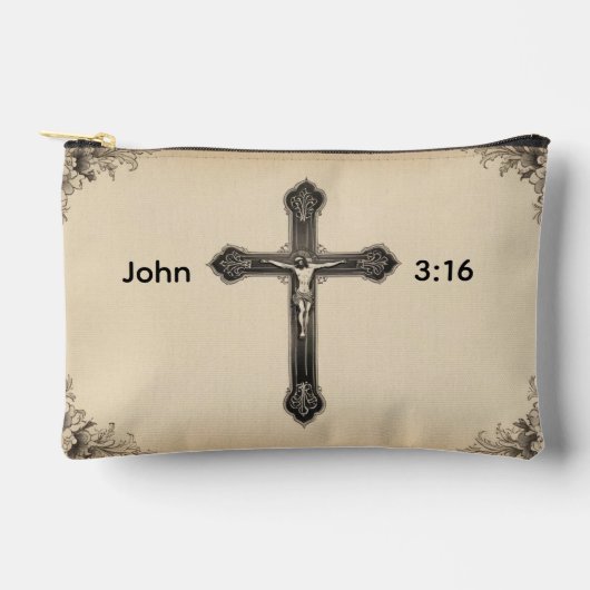 Christelijke John 3:16-crucifix Etui (Voorkant)