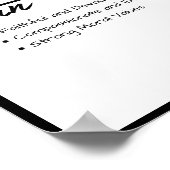 Christelijke, Jongen Gepersonaliseerde Naamdefinit Poster (Hoek)