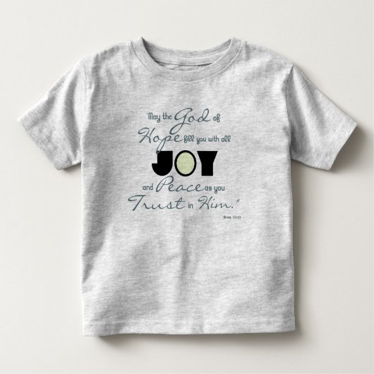 Christelijke Joy Kinder Shirts (Voorkant)