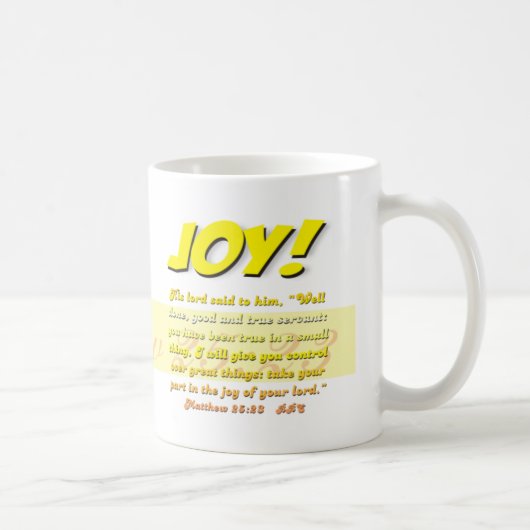 Christelijke Joy Koffiemok (Rechts)