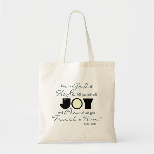Christelijke Joy Tote Bag (Voorkant)