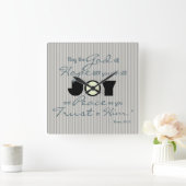 Christelijke Joy Vierkante Klok (Huis)