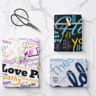 Christelijke JW LPMD Gift Wrapping Sheet Set 01 Inpakpapier Vel