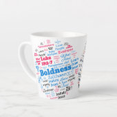 Christelijke JW LPMD Moed/Humility Latte Mok (Linkerhoek)