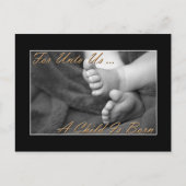 Christelijke Kaart van de Kerstpost (Voorkant)