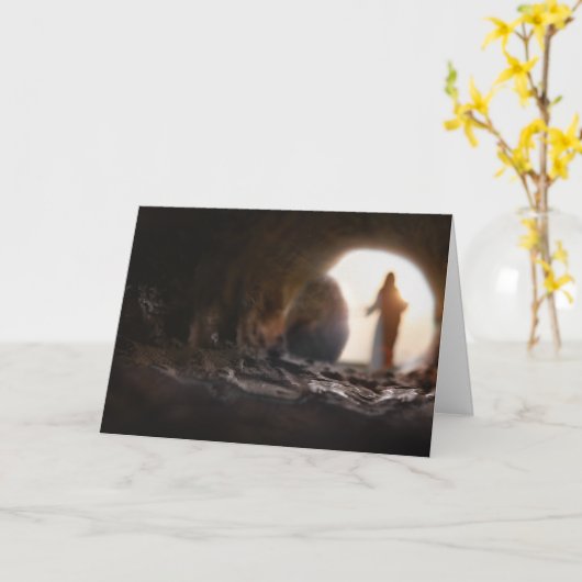 Christelijke Kaart voor herurrectie (Gele Bloem)