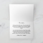 Christelijke Kaart voor herurrectie (Binnen)