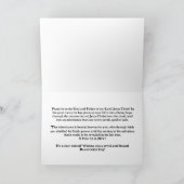 Christelijke Kaart voor herurrectie (Binnen)