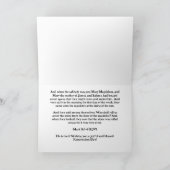 Christelijke Kaart voor herurrectie (Binnen)