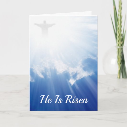 Christelijke Kaart voor herurrectie (Voorkant)