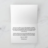 Christelijke Kaart voor herurrectie (Binnen)