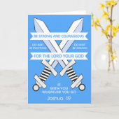 Christelijke Kaart voor kinderen bijbel vers (Gele Bloem)