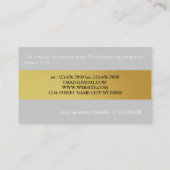 Christelijke kaart voor pastor-christenen visitekaartje (Achterkant)