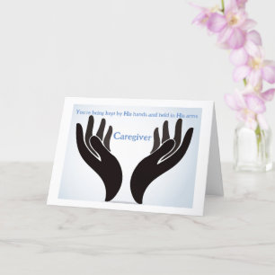 Christelijke kaart voor zorgverlener