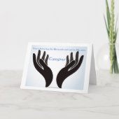 Christelijke kaart voor zorgverlener (Voorkant)