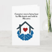 Christelijke kaart voor zorgverlener (Voorkant)