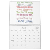 Christelijke kalander kalender (Mar 2027)