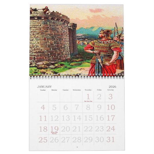  Christelijke kalender (Jan 2026)