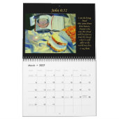 Christelijke kalender bijbel kunst (Mar 2027)