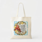 Christelijke Kardinalen Faith Tote Bag (Voorkant)