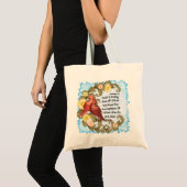Christelijke Kardinalen Geloof Tote Bag (Voorkant (product))