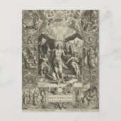 Christelijke Katholieke Opstanding Jezus Feestdagenkaart (Voorkant)