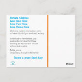 Christelijke katten en jezus | Genoeg gezegd Briefkaart (Achterkant)