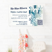 Christelijke kerk Jesus Cross Easter Spandoek (Insitu)