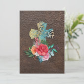 Christelijke Kerk Kruis Pasen Jezus Baptist Liefde Kaart (Staand voorkant)