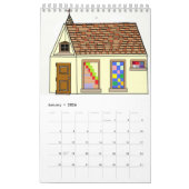 Christelijke kerk met Afrikaanse Amerikaanse kunst Kalender (Jan 2026)