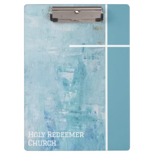 Christelijke Kerk Modern Cross Klembord