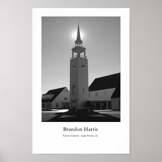 Christelijke kerk poster (Voorkant)