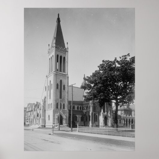 Christelijke kerk poster (Voorkant)