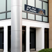 Christelijke Kerk van Jezus Christus Spandoek (Buitenkant Gebouw)