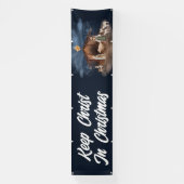 Christelijke Kerk van Jezus Christus Spandoek (Verticaal)