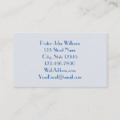 Christelijke Kerk Visitekaartjes met Bijbelvers (Achterkant)