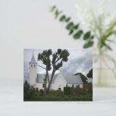 Christelijke kerk Voldum Denemarken Briefkaart (Staand voorkant)