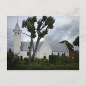 Christelijke kerk Voldum Denemarken Briefkaart (Voorkant)