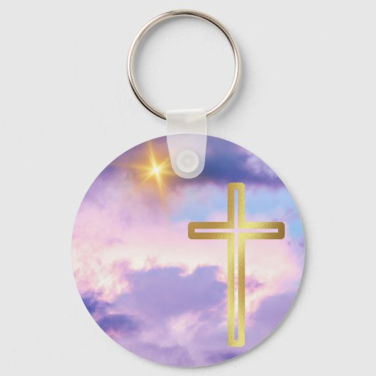 Christelijke kerkgunst: Bulk of Single Sleutelhang Sleutelhanger (Achterkant)